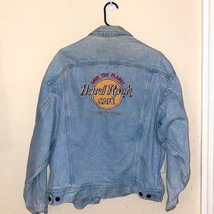 Authentic Las Vegas Hard Rock Denim Jacket
